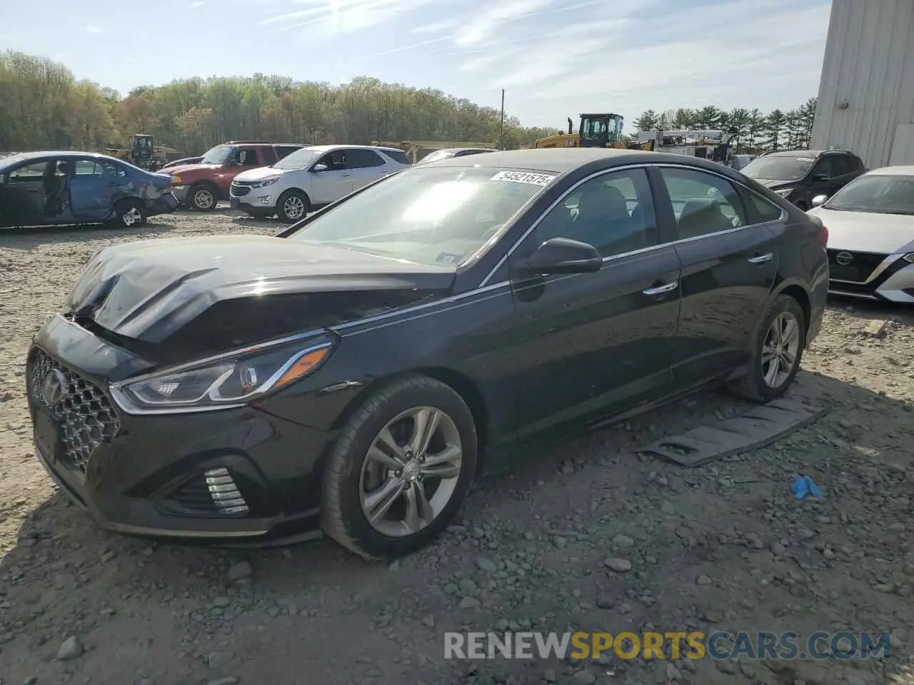 1 fotografías del automóvil dañado 5NPE34AF0KH761222 HYUNDAI SONATA 2019