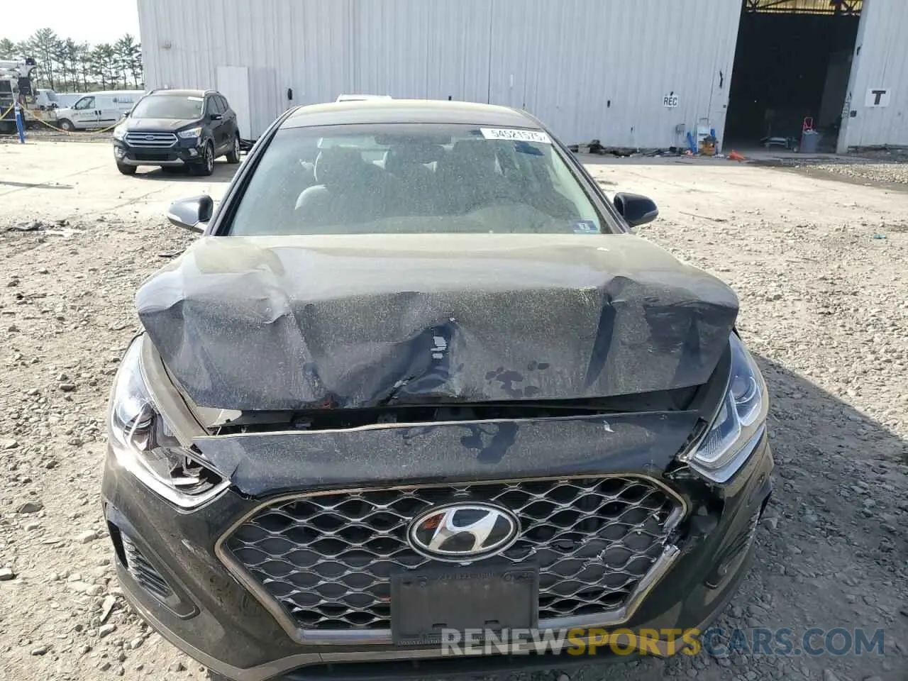 5 fotografías del automóvil dañado 5NPE34AF0KH761222 HYUNDAI SONATA 2019