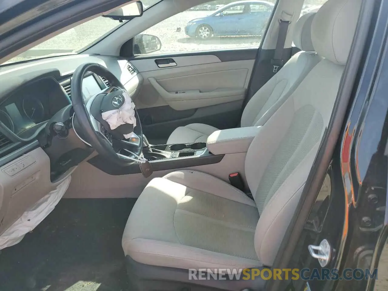 7 fotografías del automóvil dañado 5NPE34AF0KH761222 HYUNDAI SONATA 2019