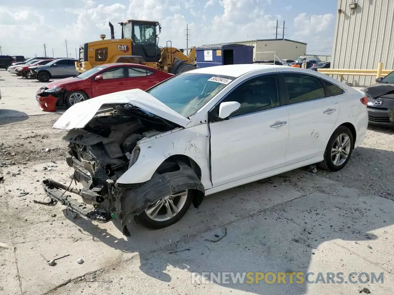 1 fotografías del automóvil dañado 5NPE34AF0KH764265 HYUNDAI SONATA 2019
