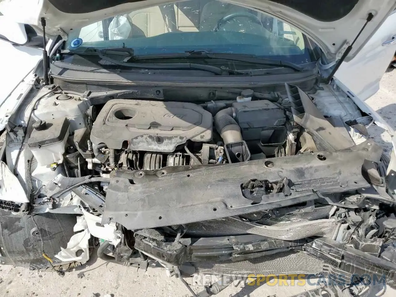 12 fotografías del automóvil dañado 5NPE34AF0KH764265 HYUNDAI SONATA 2019