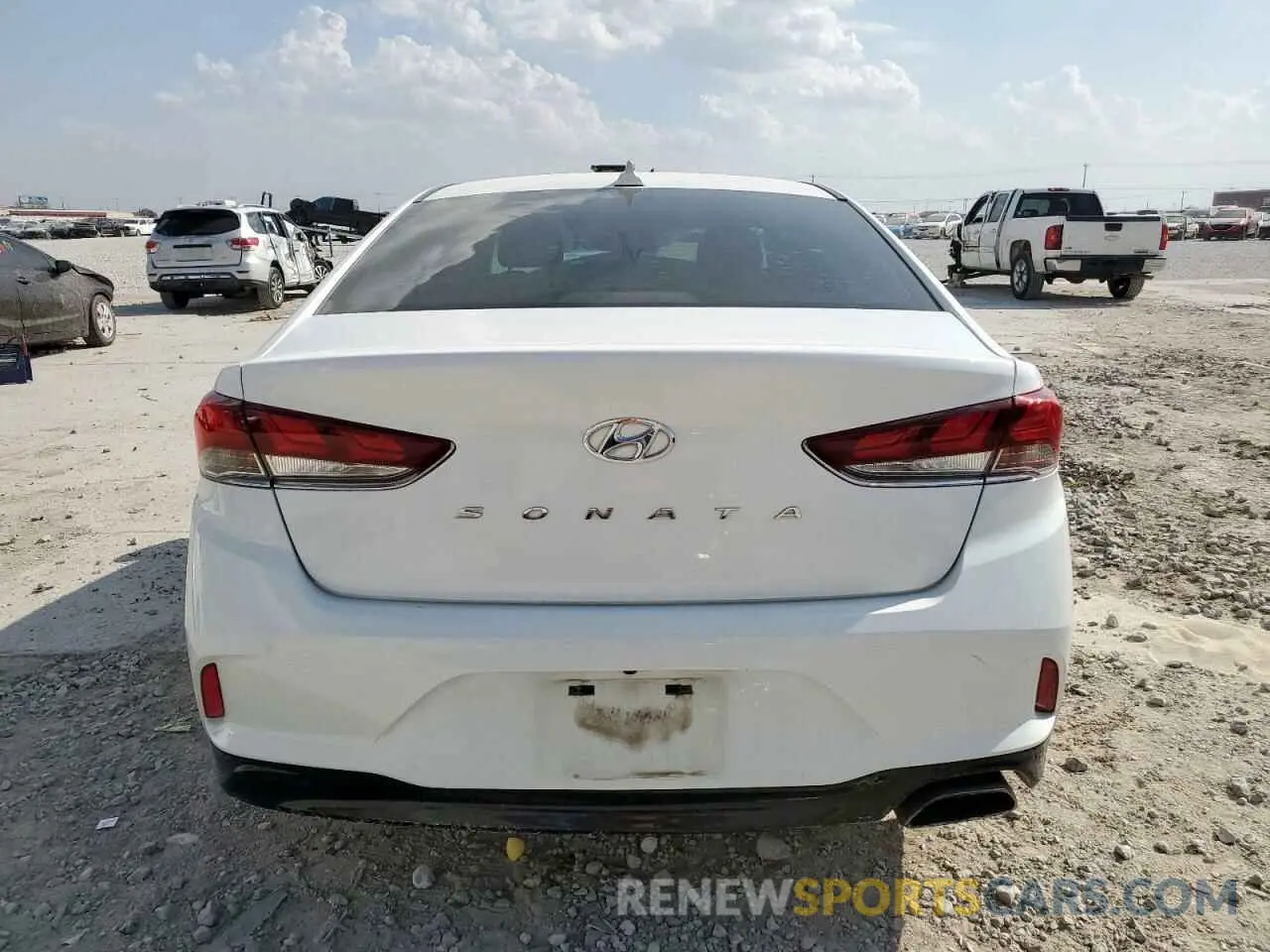 6 fotografías del automóvil dañado 5NPE34AF0KH764265 HYUNDAI SONATA 2019