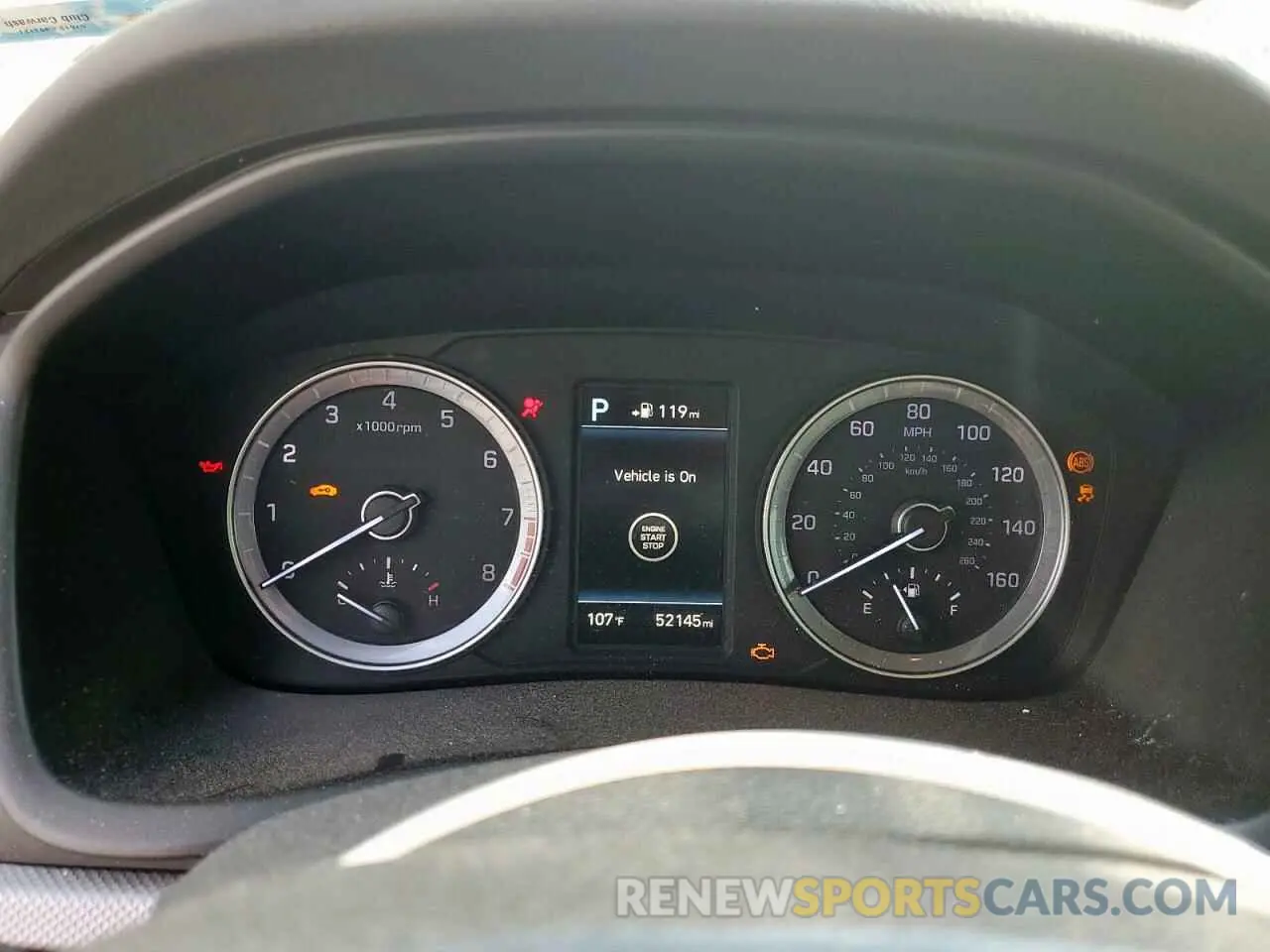 9 fotografías del automóvil dañado 5NPE34AF0KH764265 HYUNDAI SONATA 2019