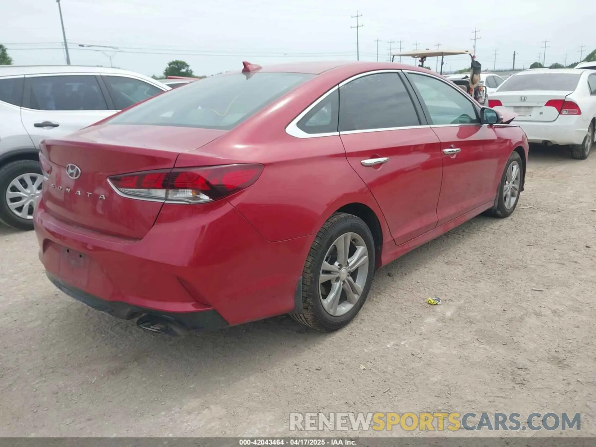 4 fotografías del automóvil dañado 5NPE34AF0KH766176 HYUNDAI SONATA 2019