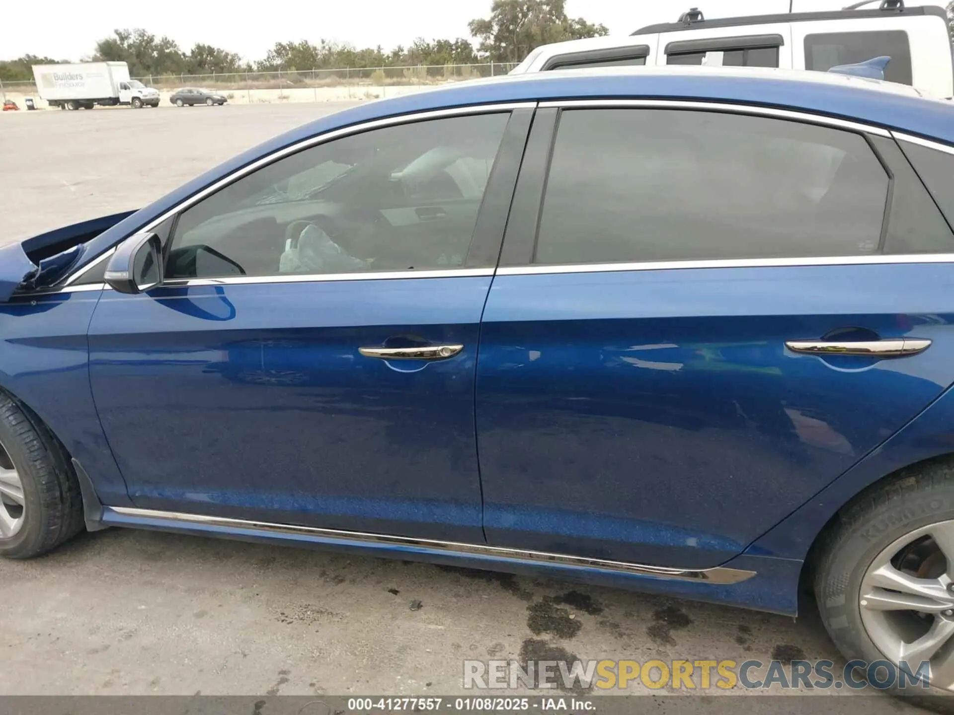 14 fotografías del automóvil dañado 5NPE34AF0KH771734 HYUNDAI SONATA 2019