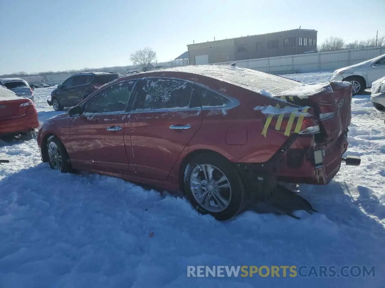 2 fotografías del automóvil dañado 5NPE34AF0KH776304 HYUNDAI SONATA 2019