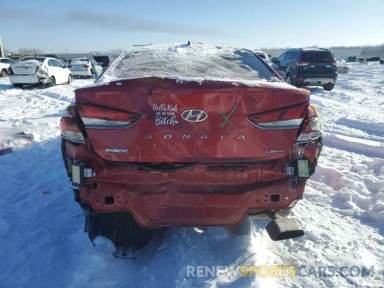 6 fotografías del automóvil dañado 5NPE34AF0KH776304 HYUNDAI SONATA 2019