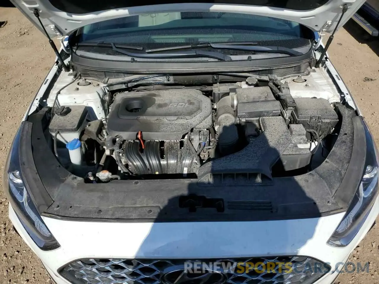 11 fotografías del automóvil dañado 5NPE34AF0KH795208 HYUNDAI SONATA 2019