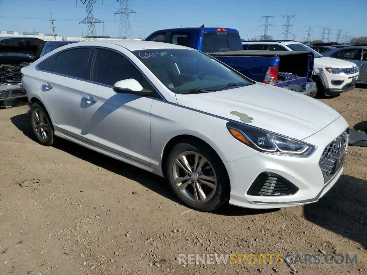 4 fotografías del automóvil dañado 5NPE34AF0KH795208 HYUNDAI SONATA 2019