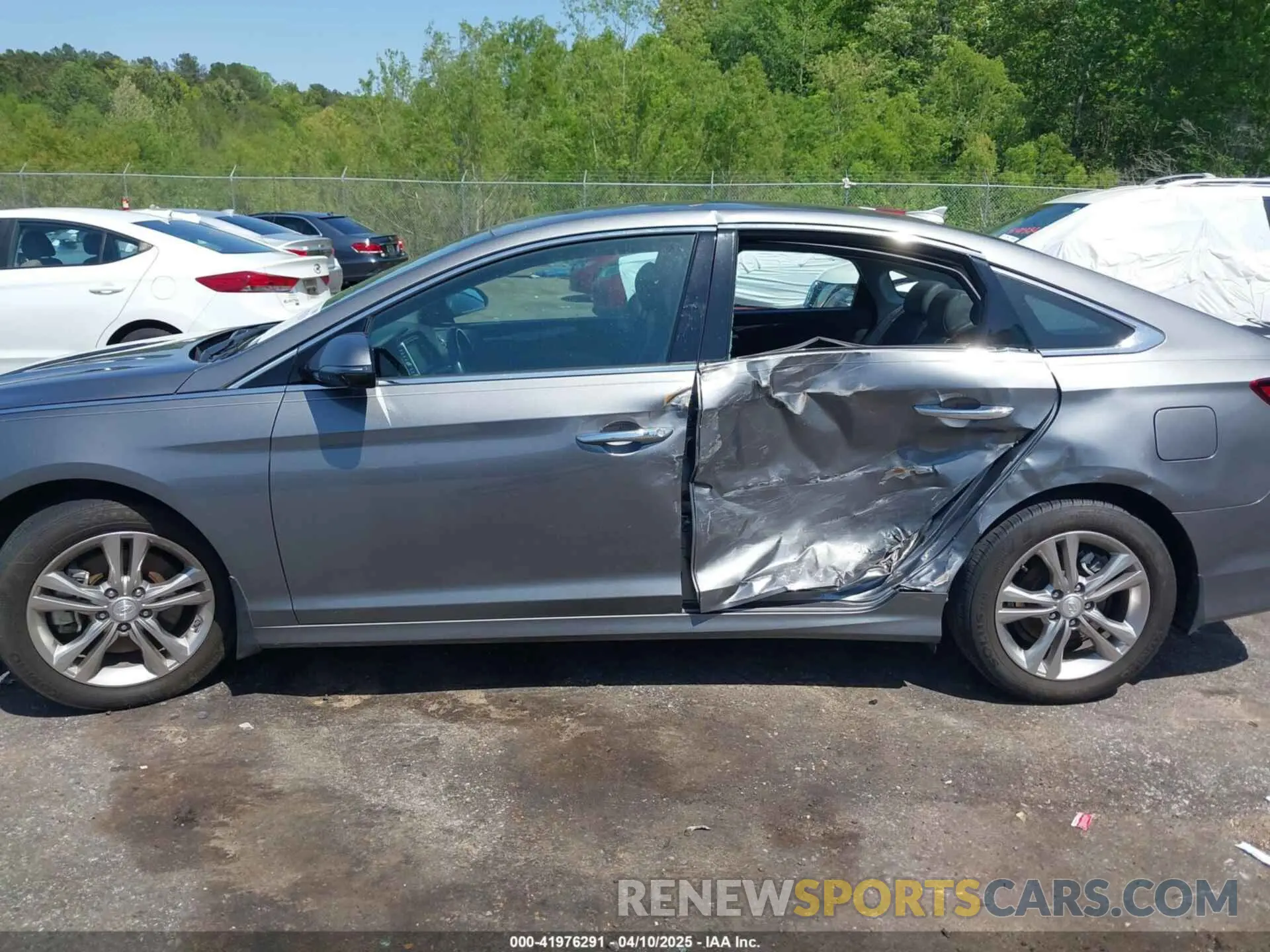 14 fotografías del automóvil dañado 5NPE34AF0KH806515 HYUNDAI SONATA 2019