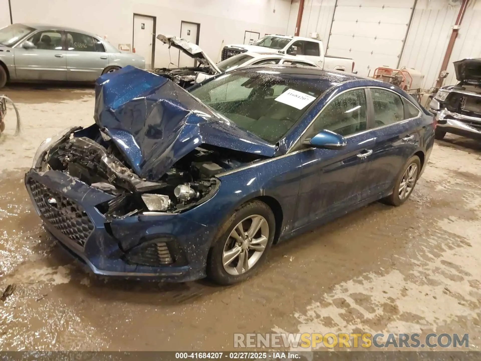 2 fotografías del automóvil dañado 5NPE34AF1KH730769 HYUNDAI SONATA 2019