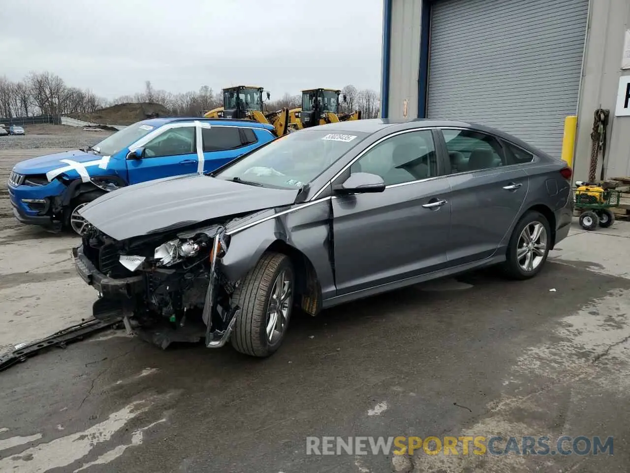 1 fotografías del automóvil dañado 5NPE34AF1KH741352 HYUNDAI SONATA 2019