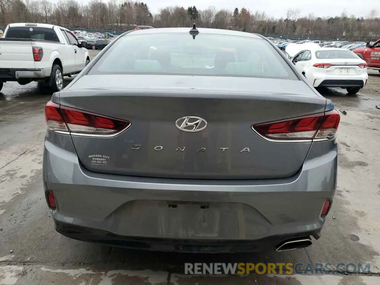 6 fotografías del automóvil dañado 5NPE34AF1KH741352 HYUNDAI SONATA 2019