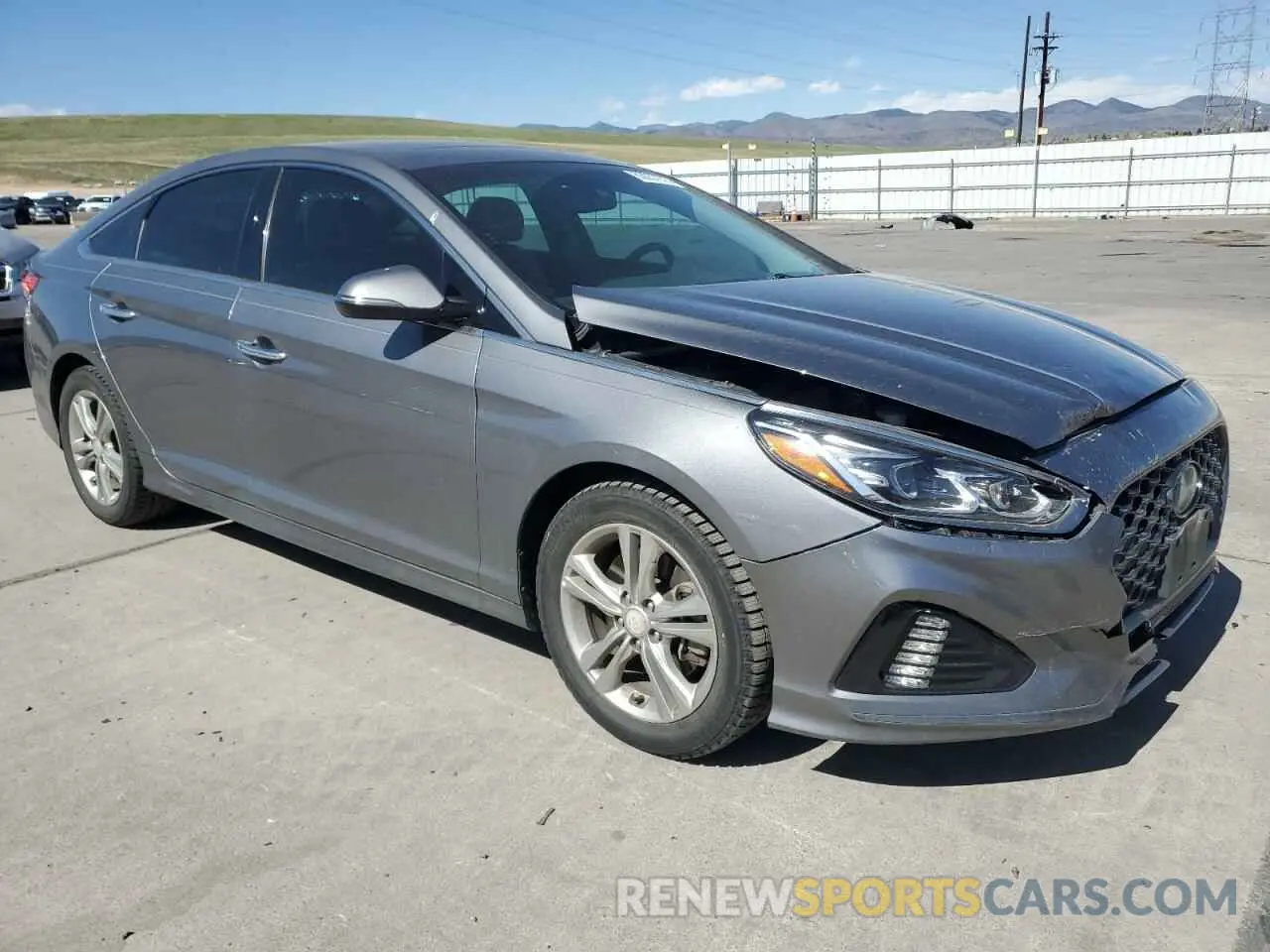 4 fotografías del automóvil dañado 5NPE34AF1KH753274 HYUNDAI SONATA 2019