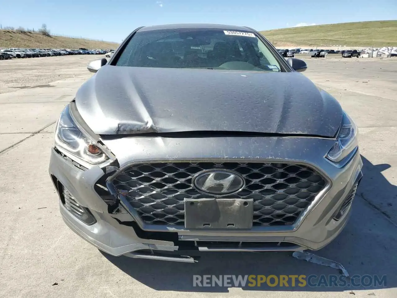 5 fotografías del automóvil dañado 5NPE34AF1KH753274 HYUNDAI SONATA 2019