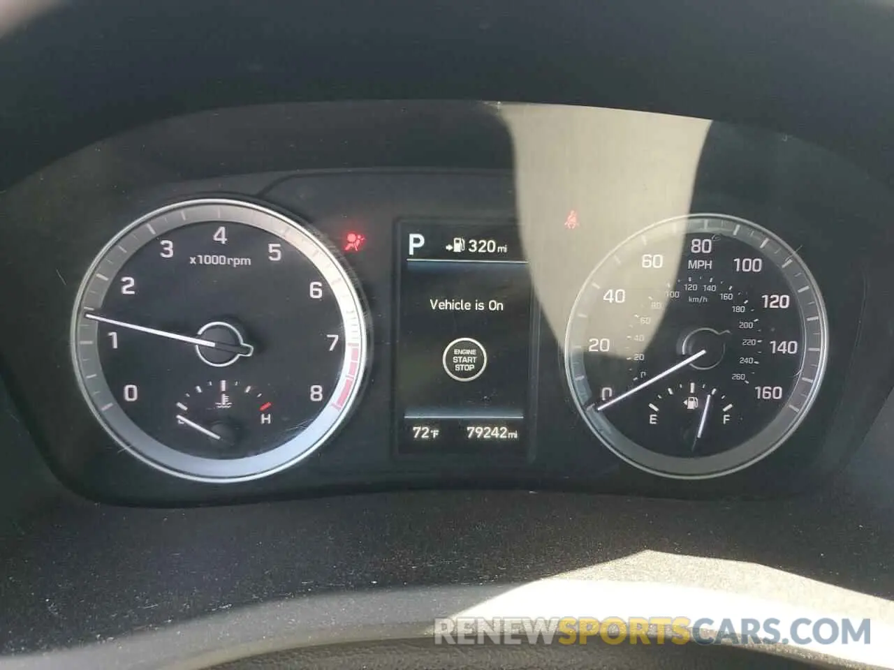 9 fotografías del automóvil dañado 5NPE34AF1KH753274 HYUNDAI SONATA 2019