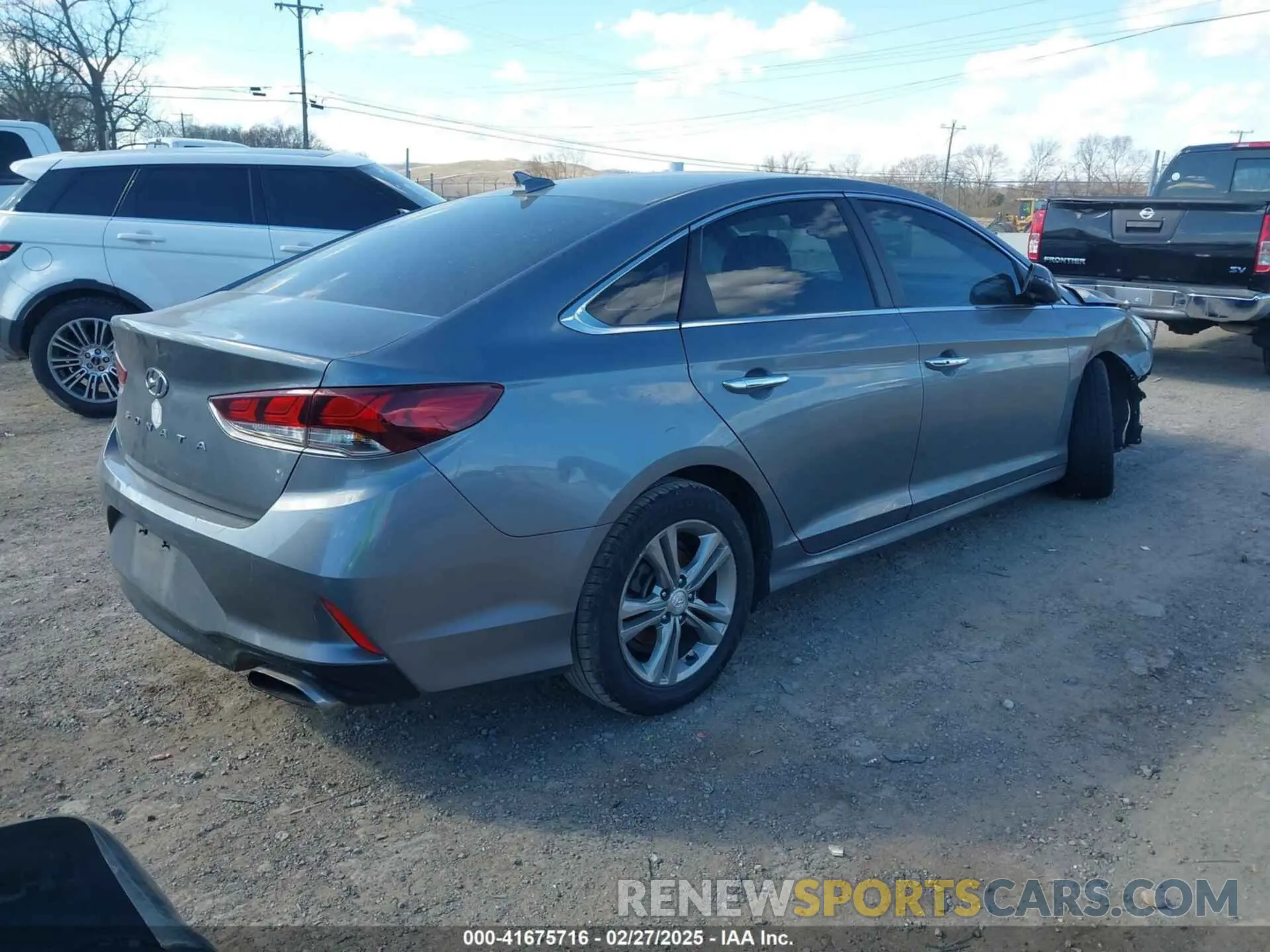 4 fotografías del automóvil dañado 5NPE34AF1KH761813 HYUNDAI SONATA 2019