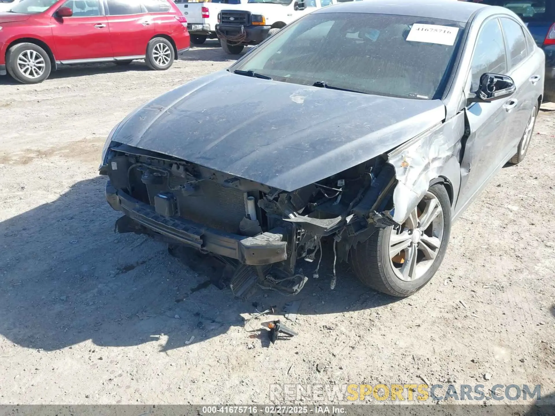 6 fotografías del automóvil dañado 5NPE34AF1KH761813 HYUNDAI SONATA 2019