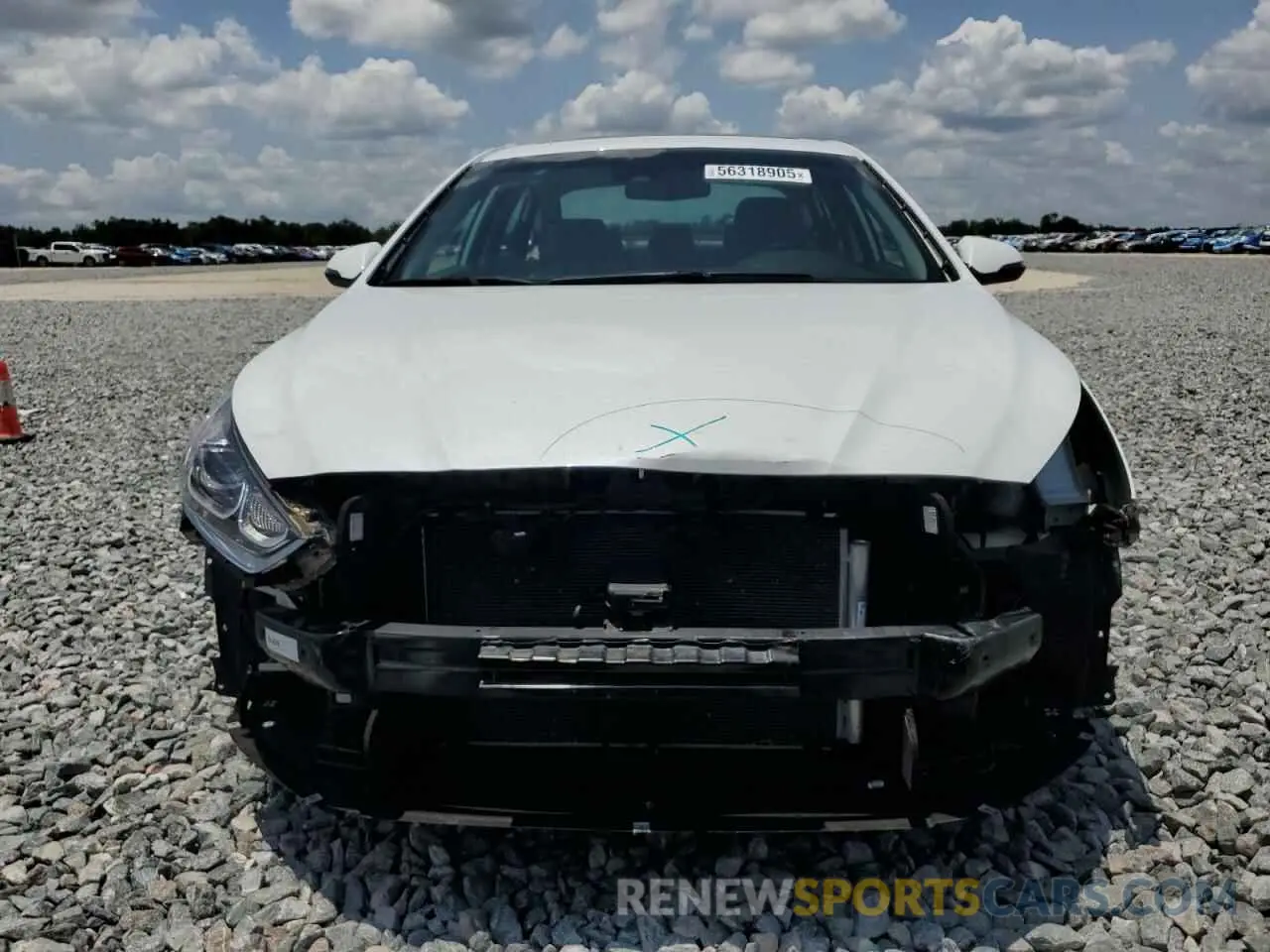 5 fotografías del automóvil dañado 5NPE34AF1KH768910 HYUNDAI SONATA 2019