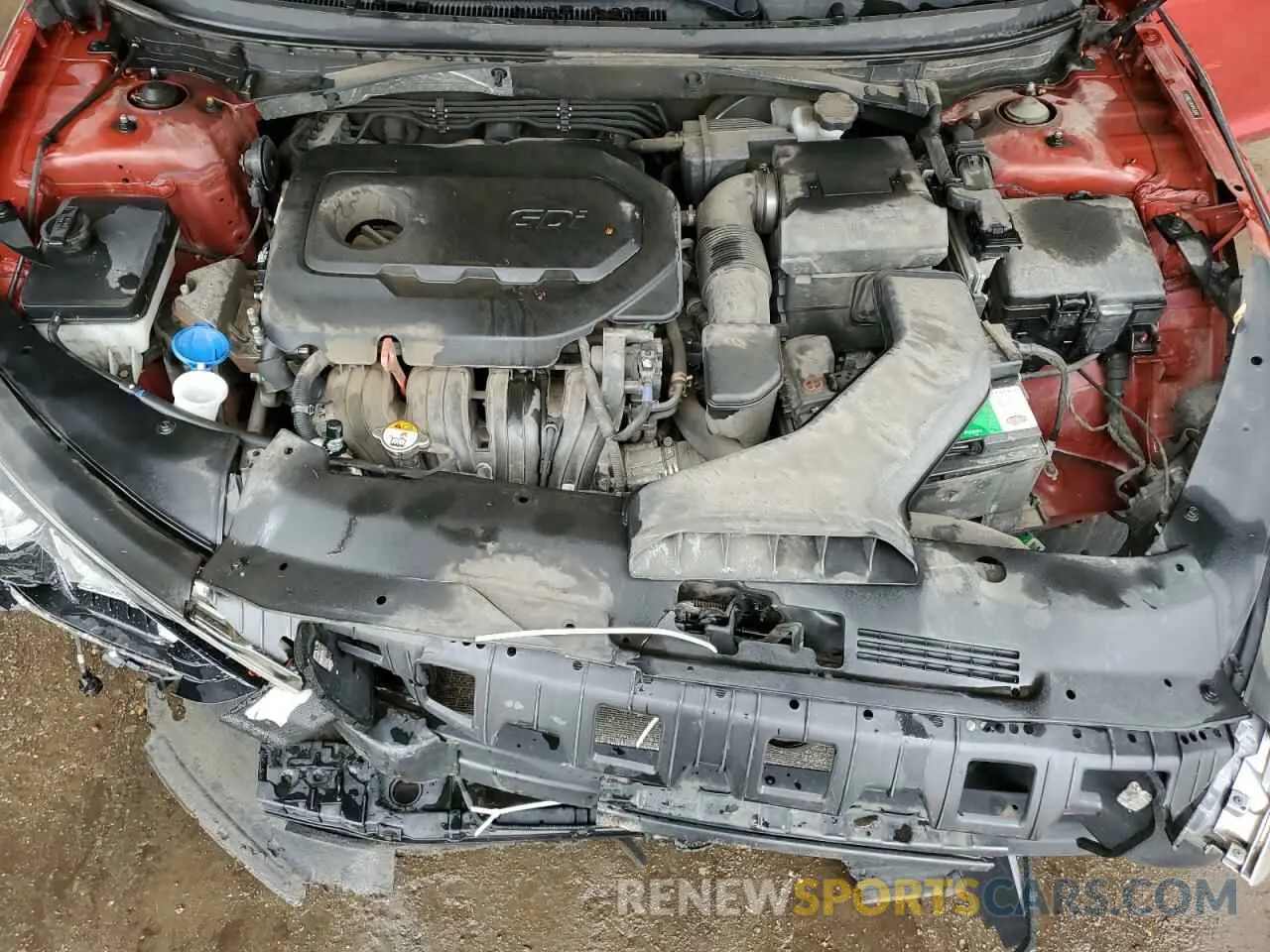 11 fotografías del automóvil dañado 5NPE34AF1KH770012 HYUNDAI SONATA 2019