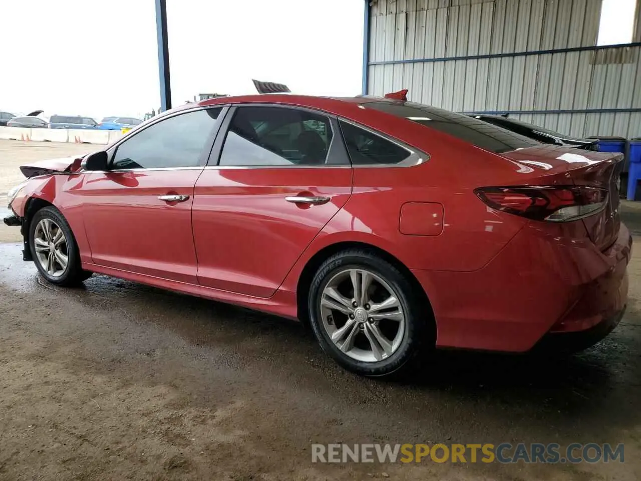 2 fotografías del automóvil dañado 5NPE34AF1KH770012 HYUNDAI SONATA 2019