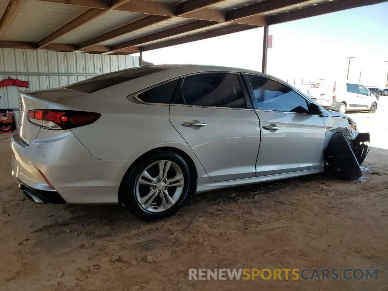 3 fotografías del automóvil dañado 5NPE34AF1KH790454 HYUNDAI SONATA 2019