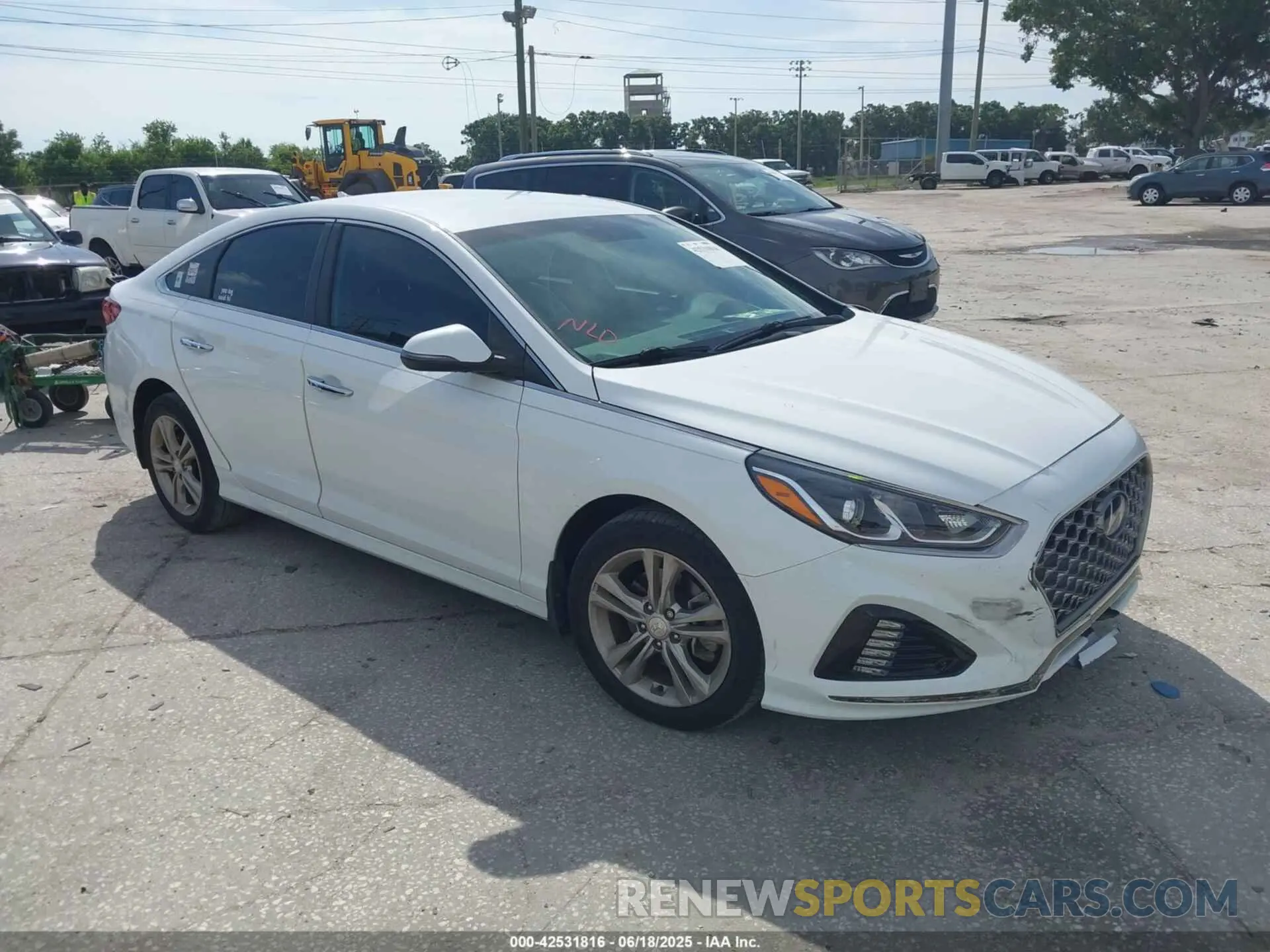 1 fotografías del automóvil dañado 5NPE34AF1KH802974 HYUNDAI SONATA 2019