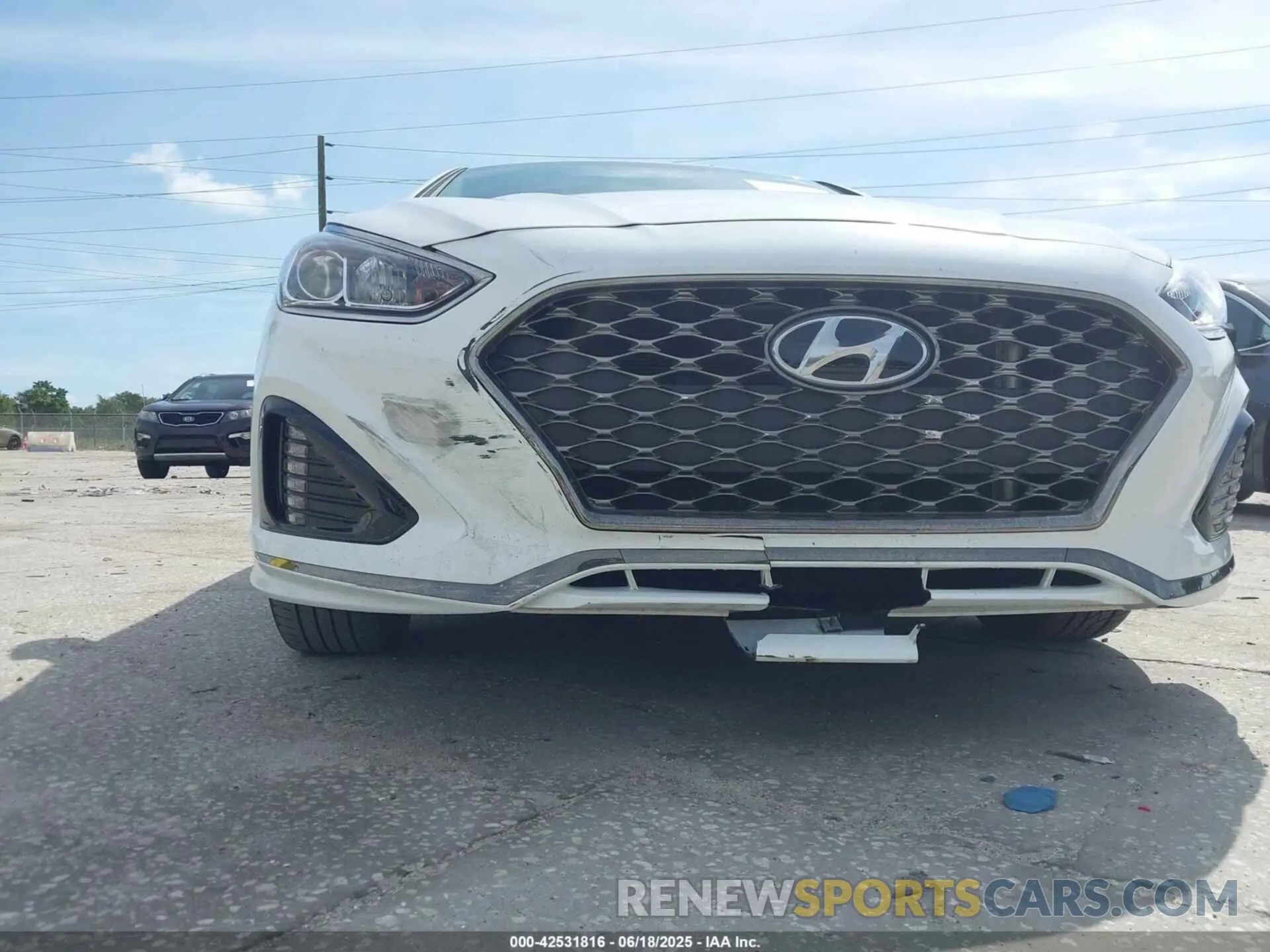 6 fotografías del automóvil dañado 5NPE34AF1KH802974 HYUNDAI SONATA 2019