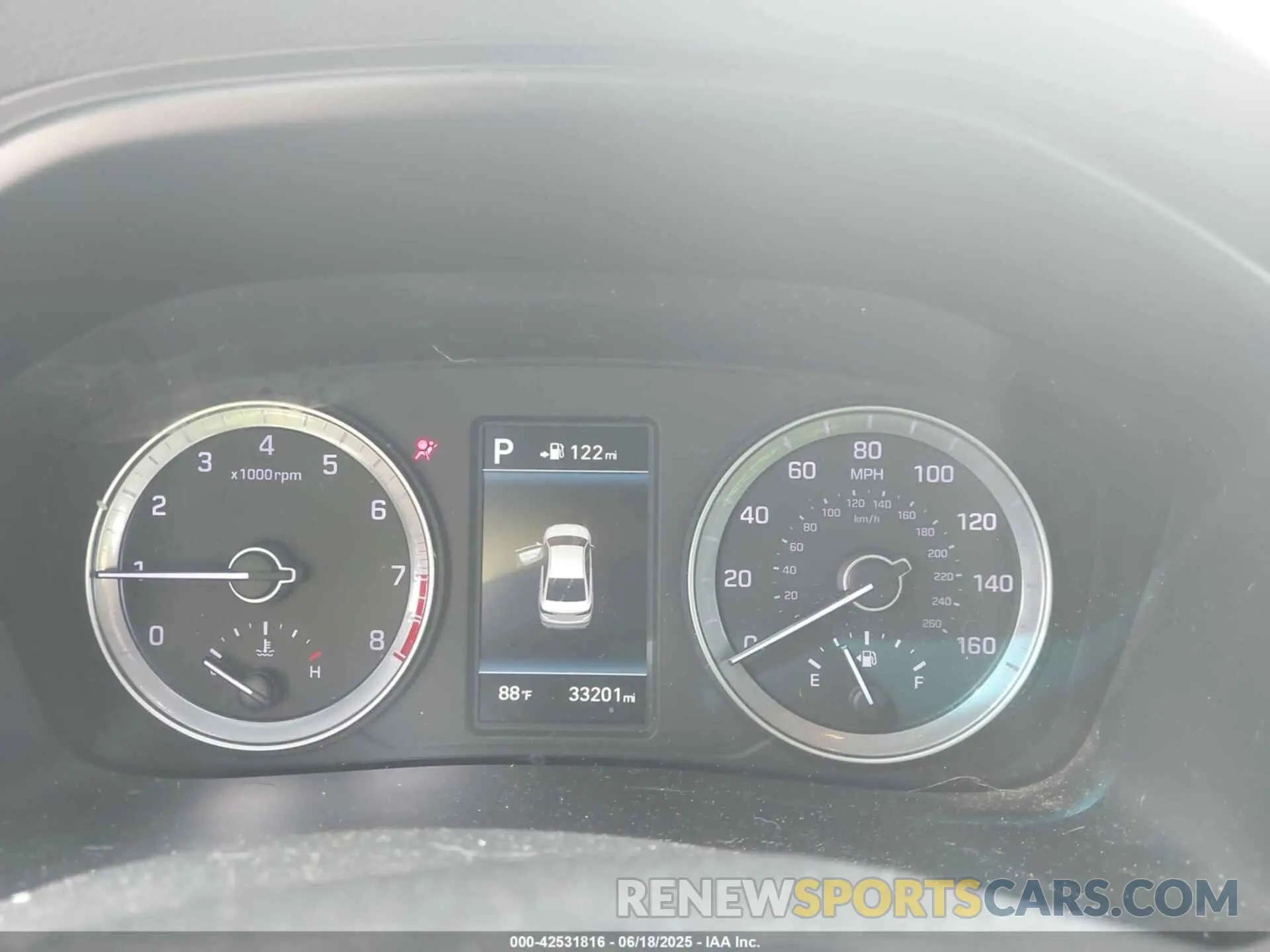 7 fotografías del automóvil dañado 5NPE34AF1KH802974 HYUNDAI SONATA 2019