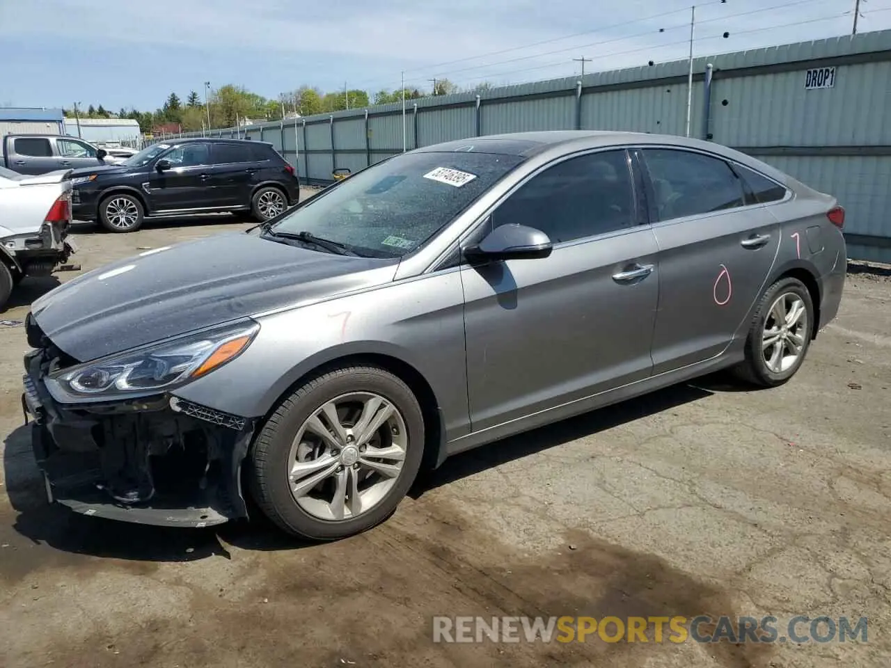 1 fotografías del automóvil dañado 5NPE34AF1KH803297 HYUNDAI SONATA 2019
