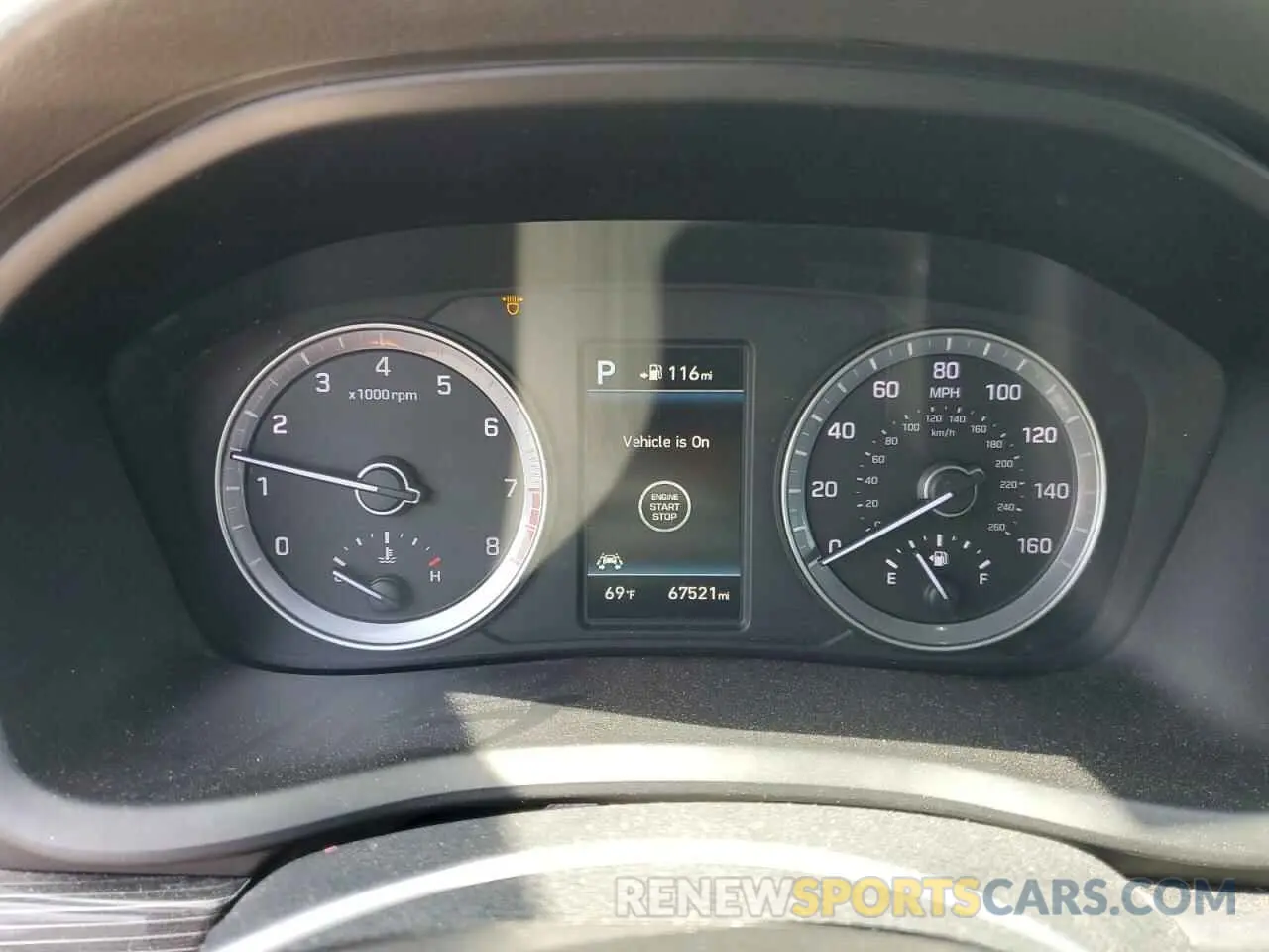 9 fotografías del automóvil dañado 5NPE34AF1KH803297 HYUNDAI SONATA 2019