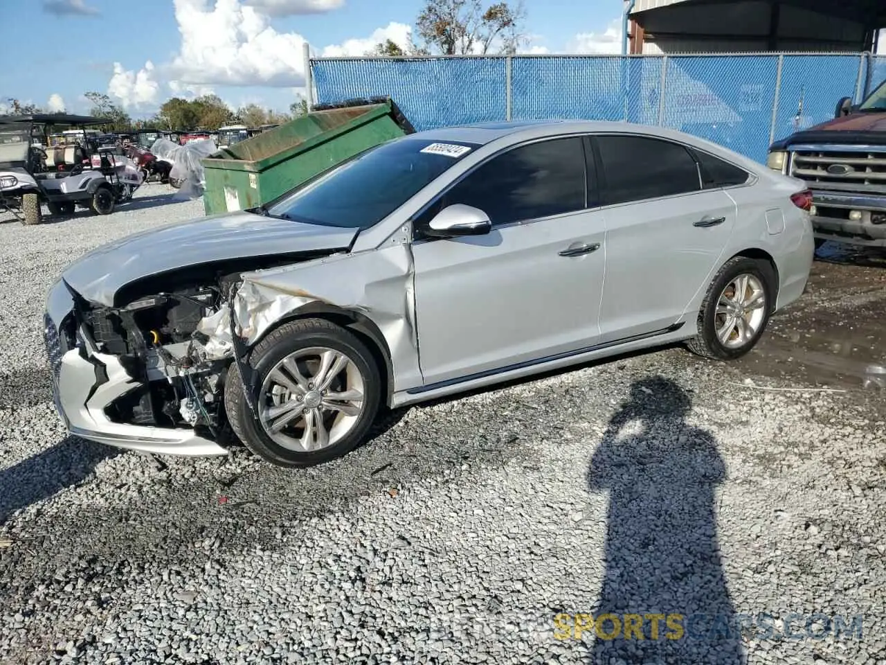 1 fotografías del automóvil dañado 5NPE34AF1KH808869 HYUNDAI SONATA 2019
