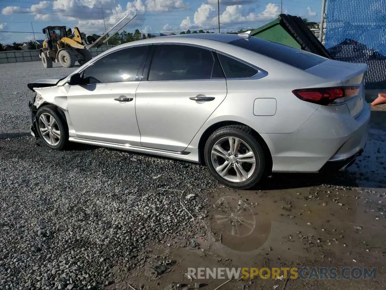 2 fotografías del automóvil dañado 5NPE34AF1KH808869 HYUNDAI SONATA 2019
