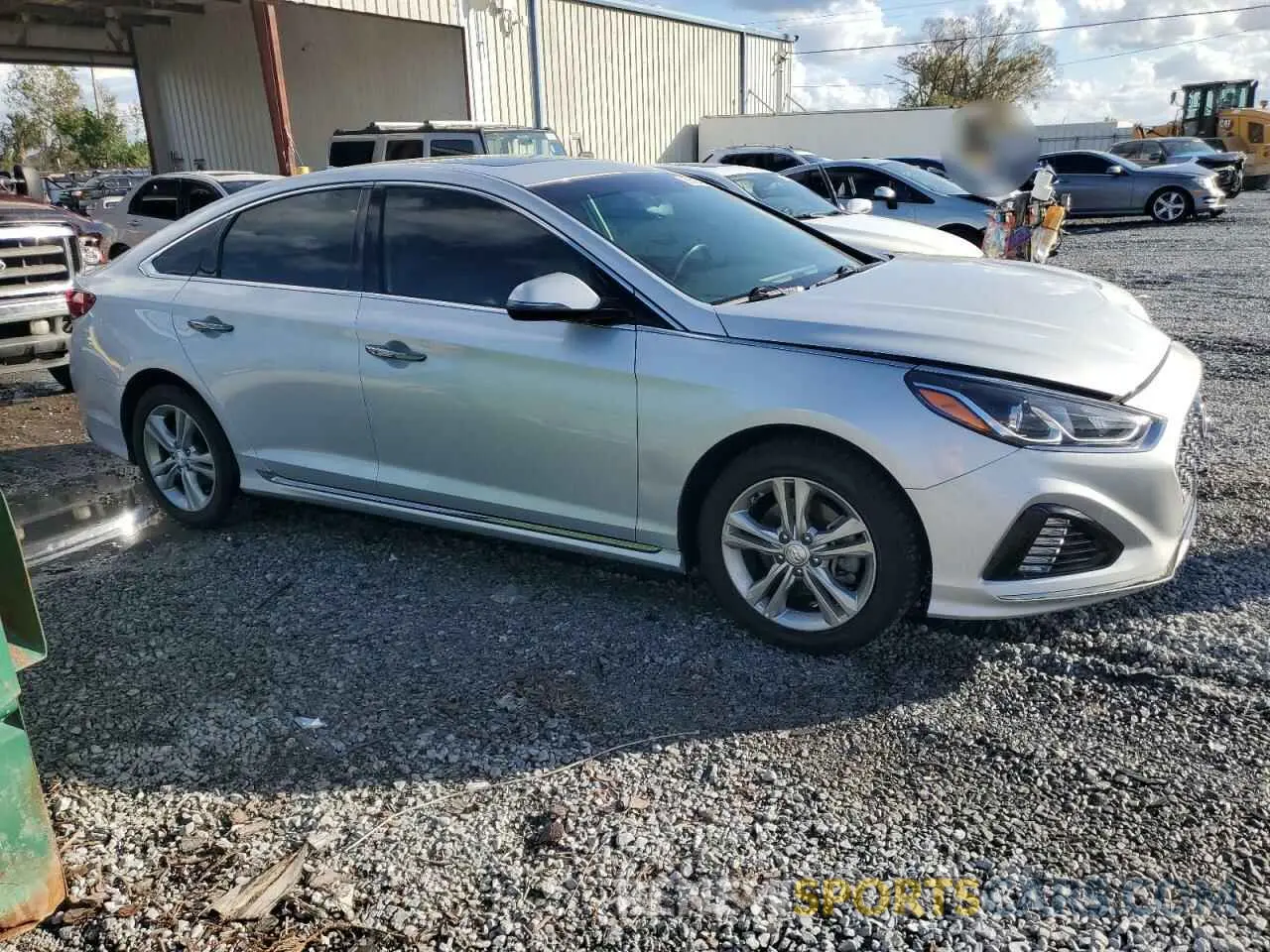 4 fotografías del automóvil dañado 5NPE34AF1KH808869 HYUNDAI SONATA 2019