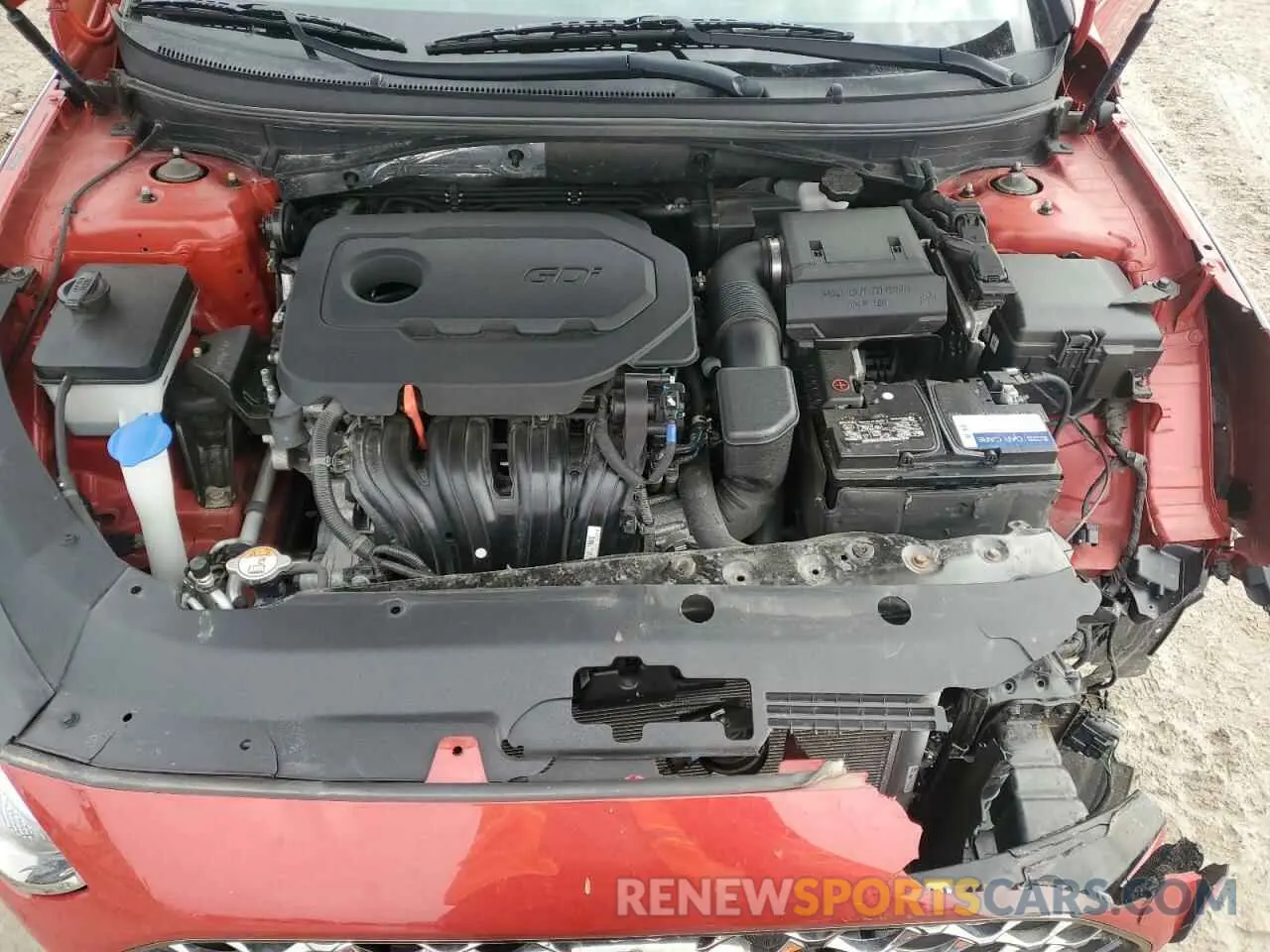 11 fotografías del automóvil dañado 5NPE34AF1KH818348 HYUNDAI SONATA 2019