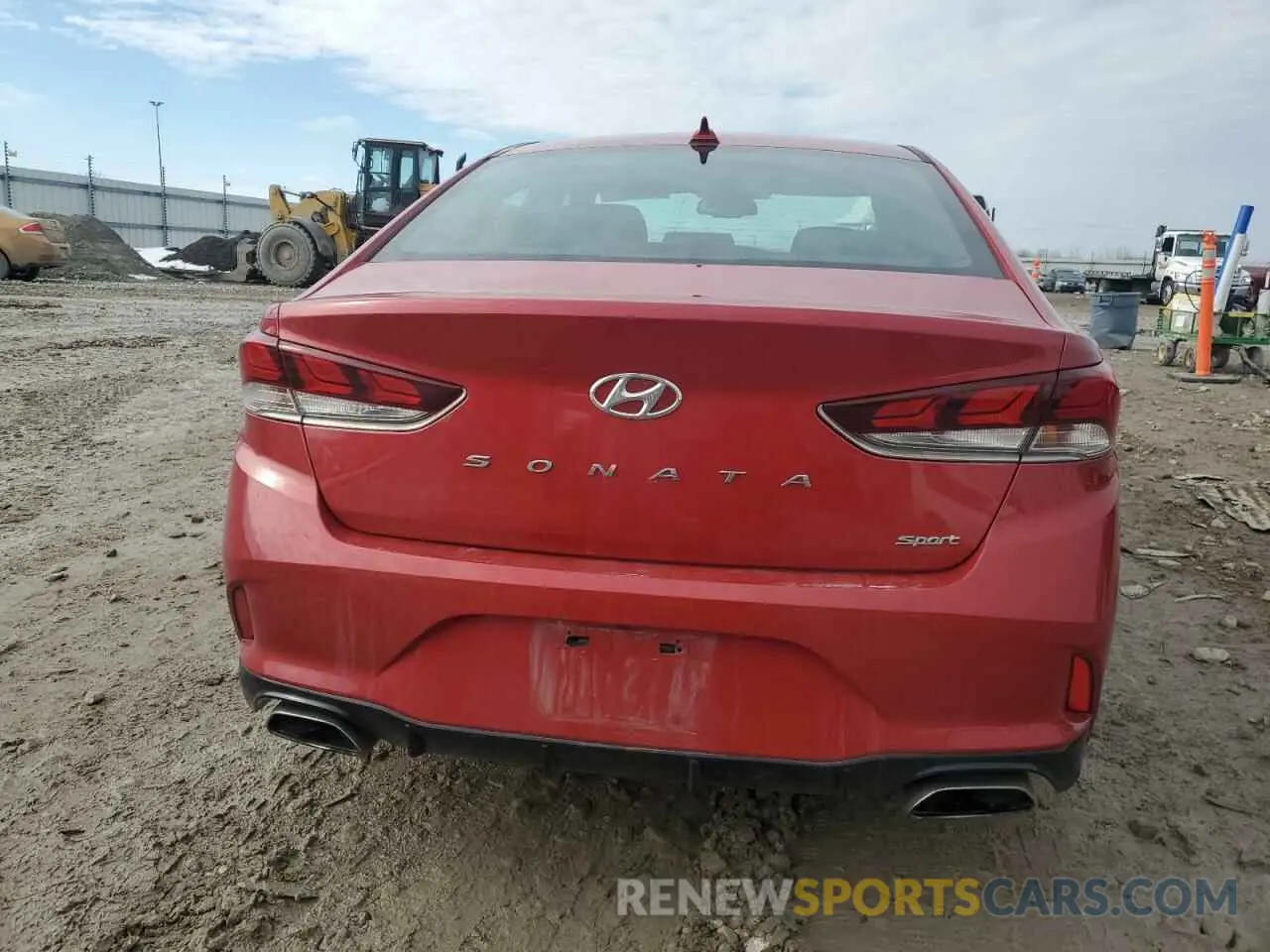 6 fotografías del automóvil dañado 5NPE34AF1KH818348 HYUNDAI SONATA 2019