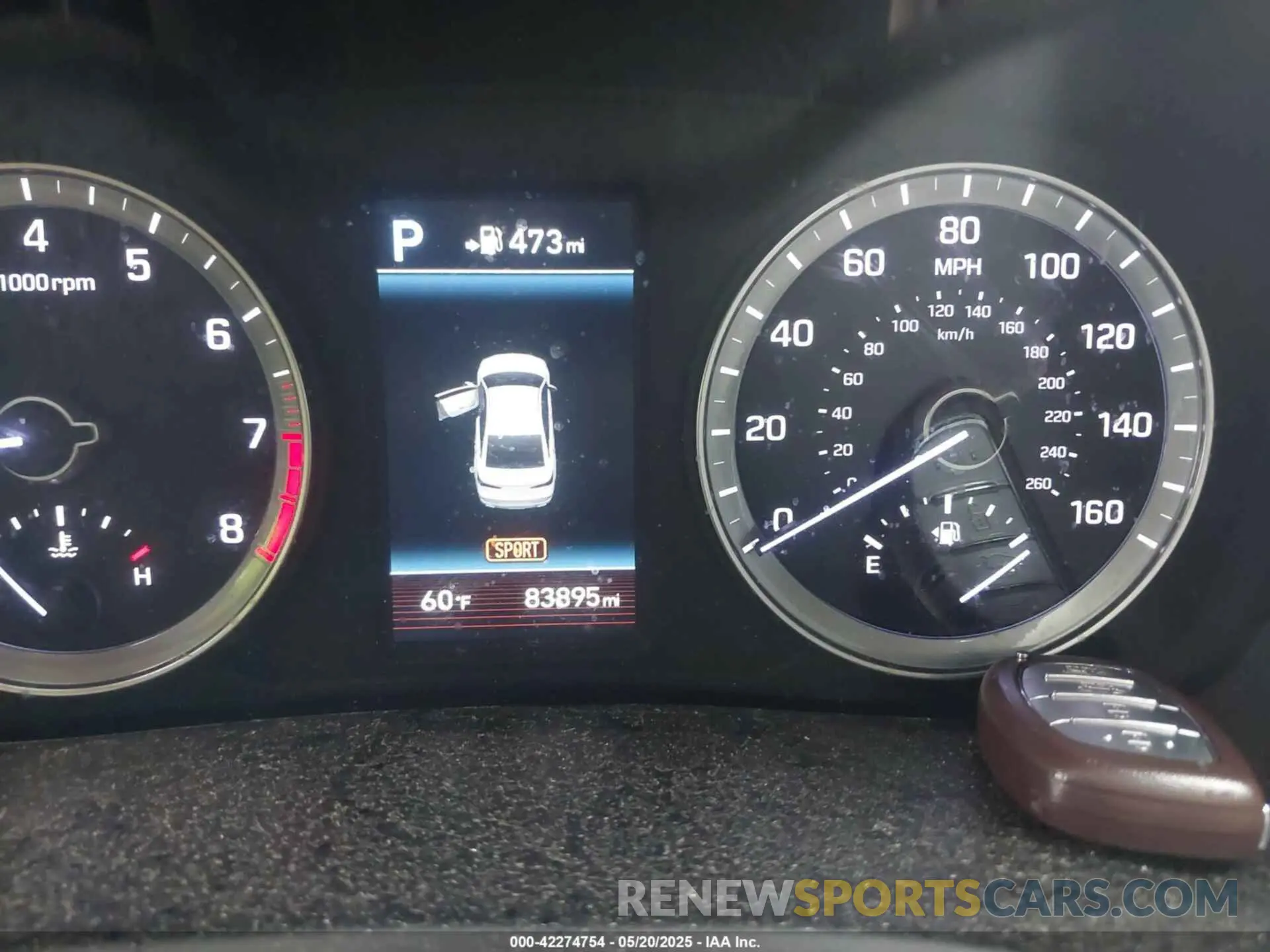 7 fotografías del automóvil dañado 5NPE34AF2KH733583 HYUNDAI SONATA 2019