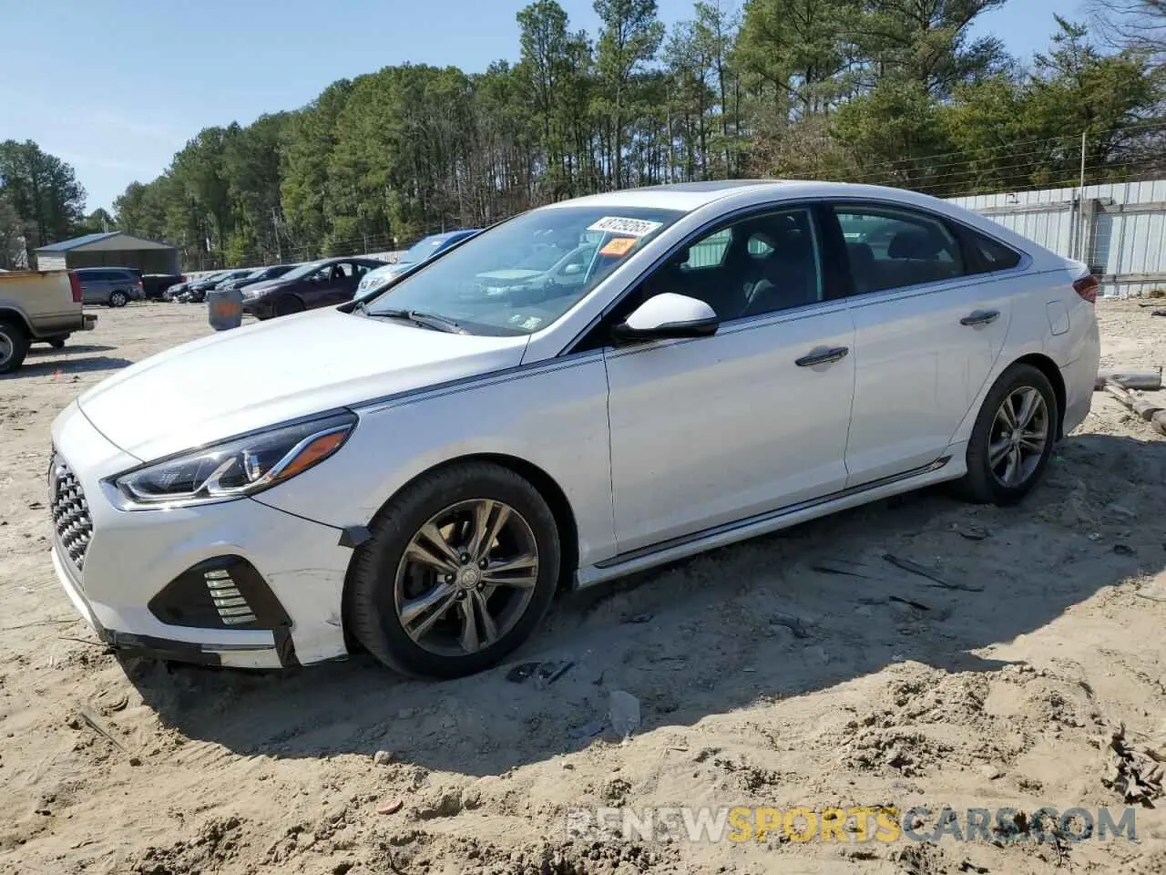 1 fotografías del automóvil dañado 5NPE34AF2KH740856 HYUNDAI SONATA 2019