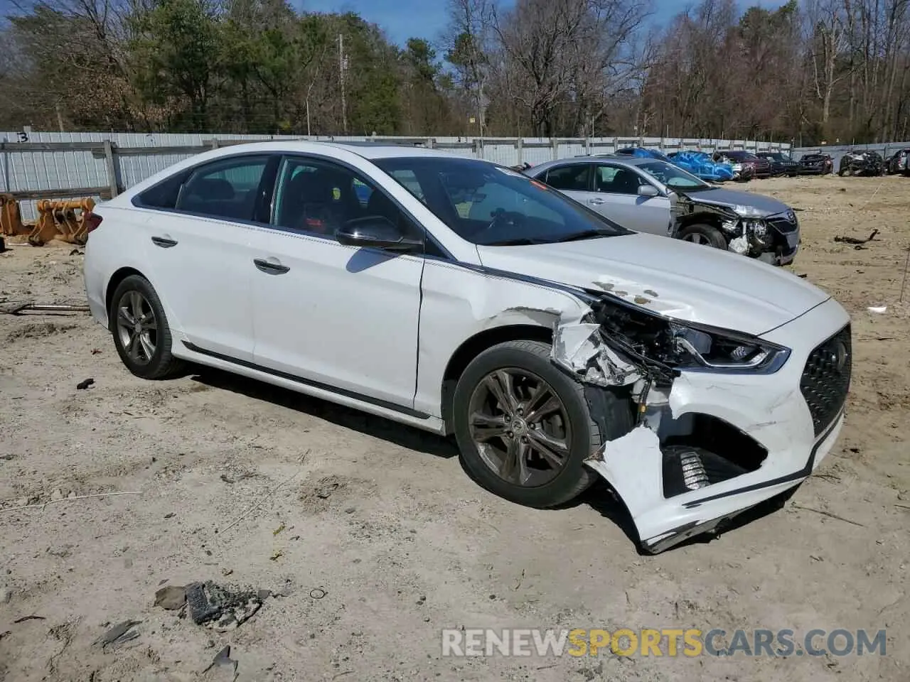 4 fotografías del automóvil dañado 5NPE34AF2KH740856 HYUNDAI SONATA 2019
