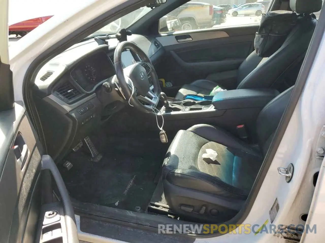 7 fotografías del automóvil dañado 5NPE34AF2KH740856 HYUNDAI SONATA 2019