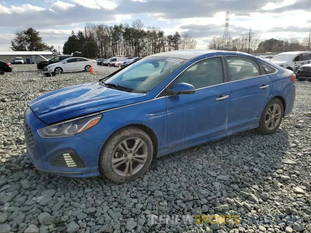 1 fotografías del automóvil dañado 5NPE34AF2KH754899 HYUNDAI SONATA 2019