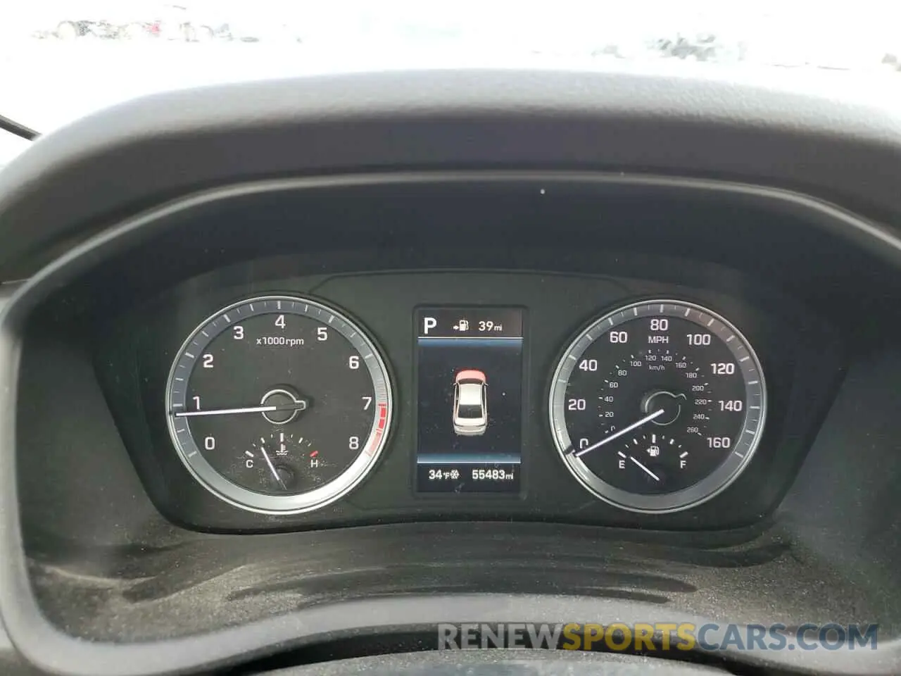 9 fotografías del automóvil dañado 5NPE34AF2KH754899 HYUNDAI SONATA 2019
