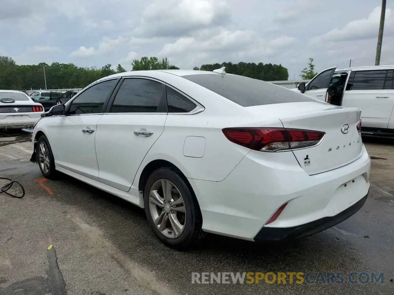 2 fotografías del automóvil dañado 5NPE34AF2KH770973 HYUNDAI SONATA 2019