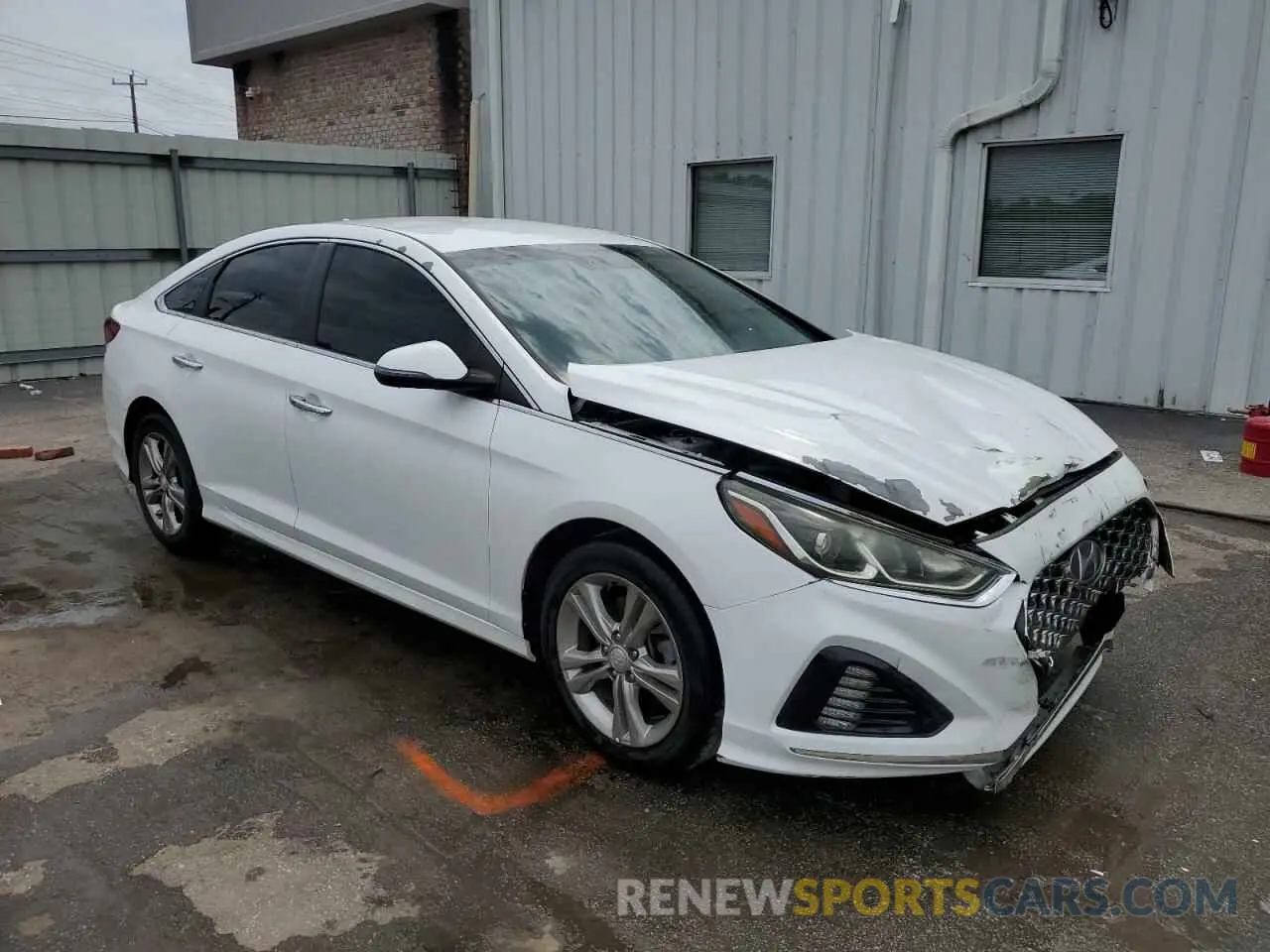 4 fotografías del automóvil dañado 5NPE34AF2KH770973 HYUNDAI SONATA 2019