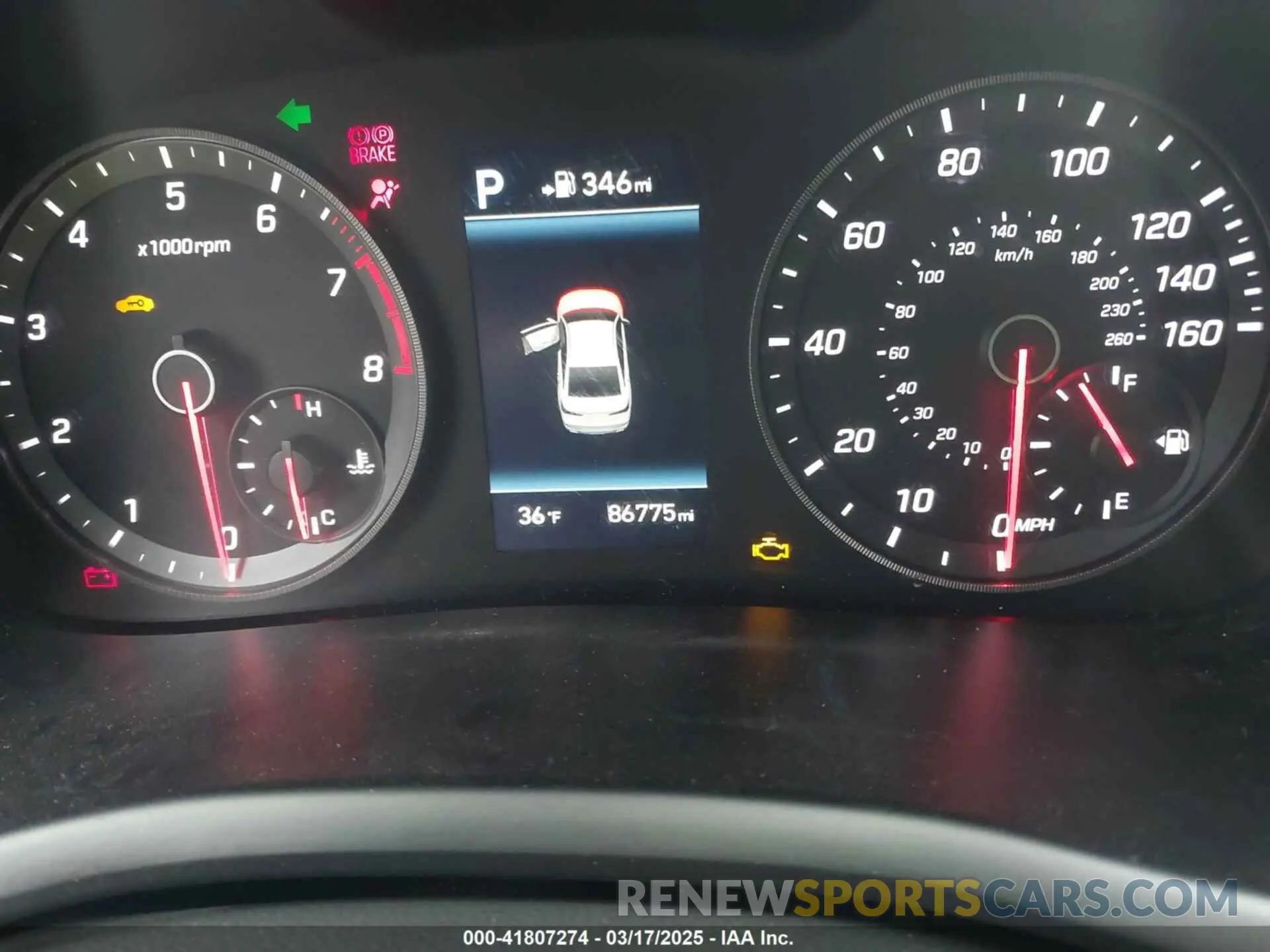 7 fotografías del automóvil dañado 5NPE34AF2KH772139 HYUNDAI SONATA 2019