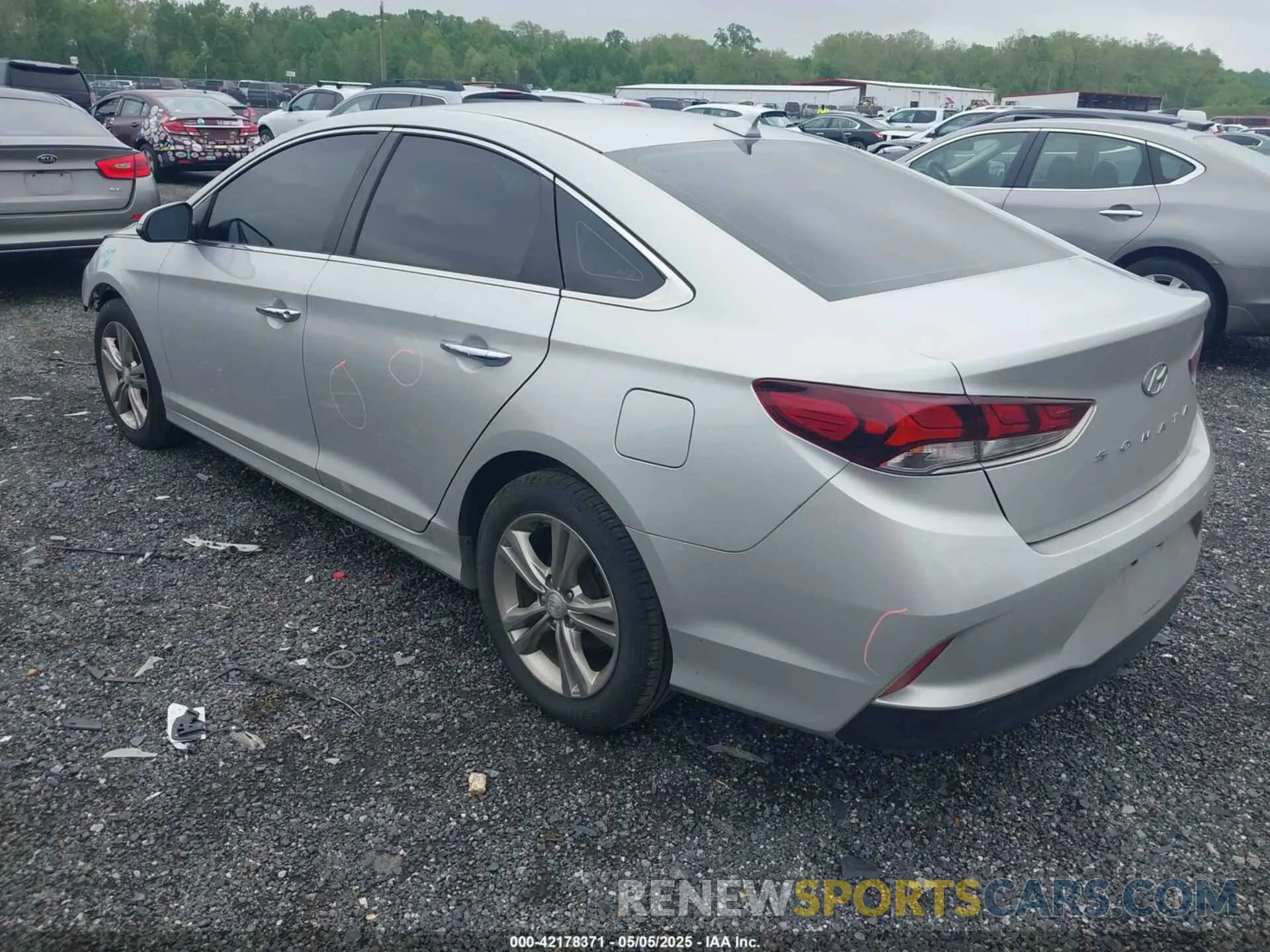 3 fotografías del automóvil dañado 5NPE34AF2KH783061 HYUNDAI SONATA 2019