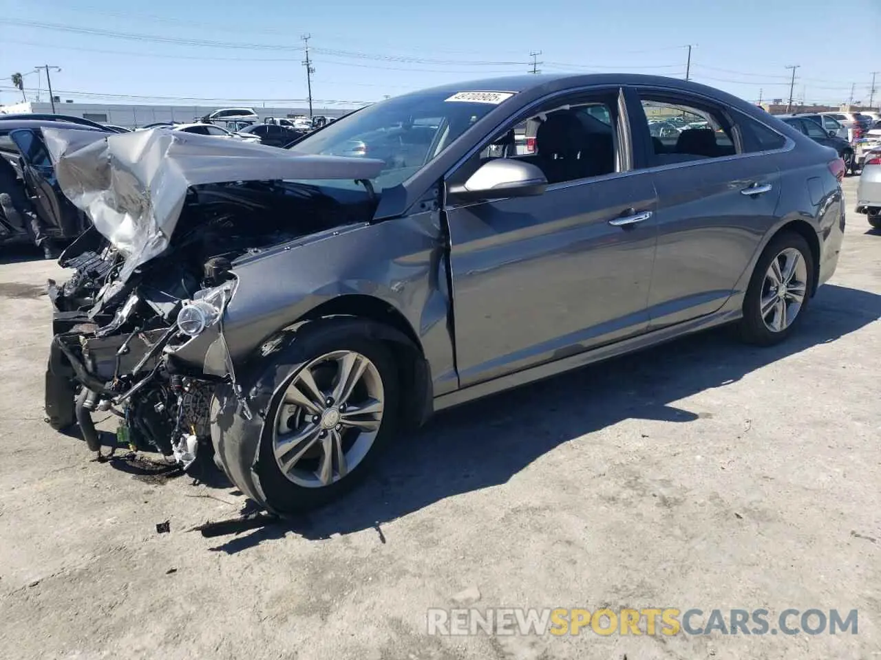 1 fotografías del automóvil dañado 5NPE34AF2KH806144 HYUNDAI SONATA 2019