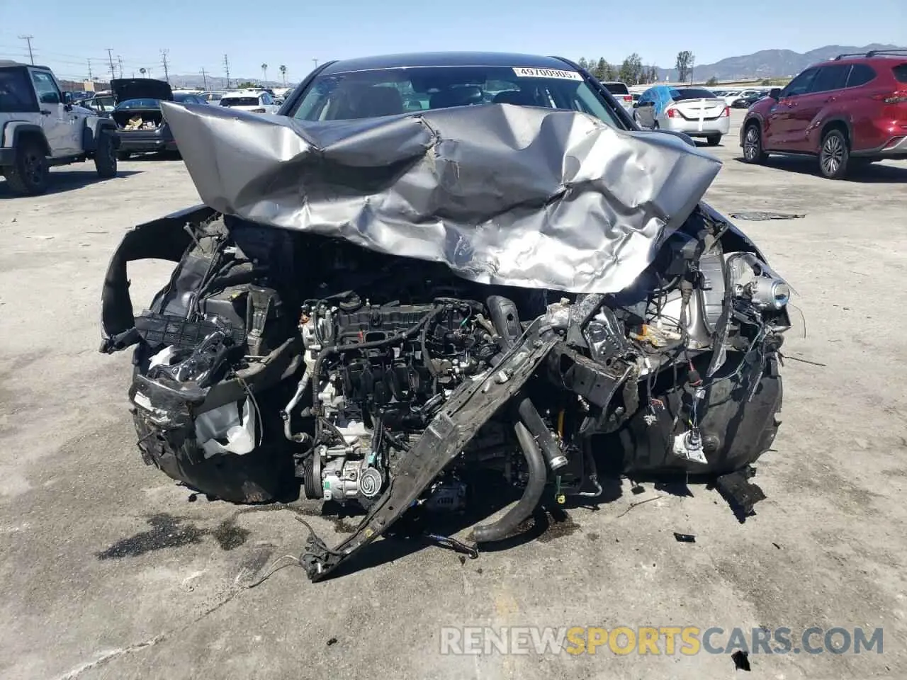 5 fotografías del automóvil dañado 5NPE34AF2KH806144 HYUNDAI SONATA 2019