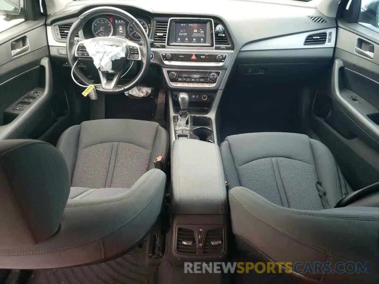 8 fotografías del automóvil dañado 5NPE34AF2KH806144 HYUNDAI SONATA 2019