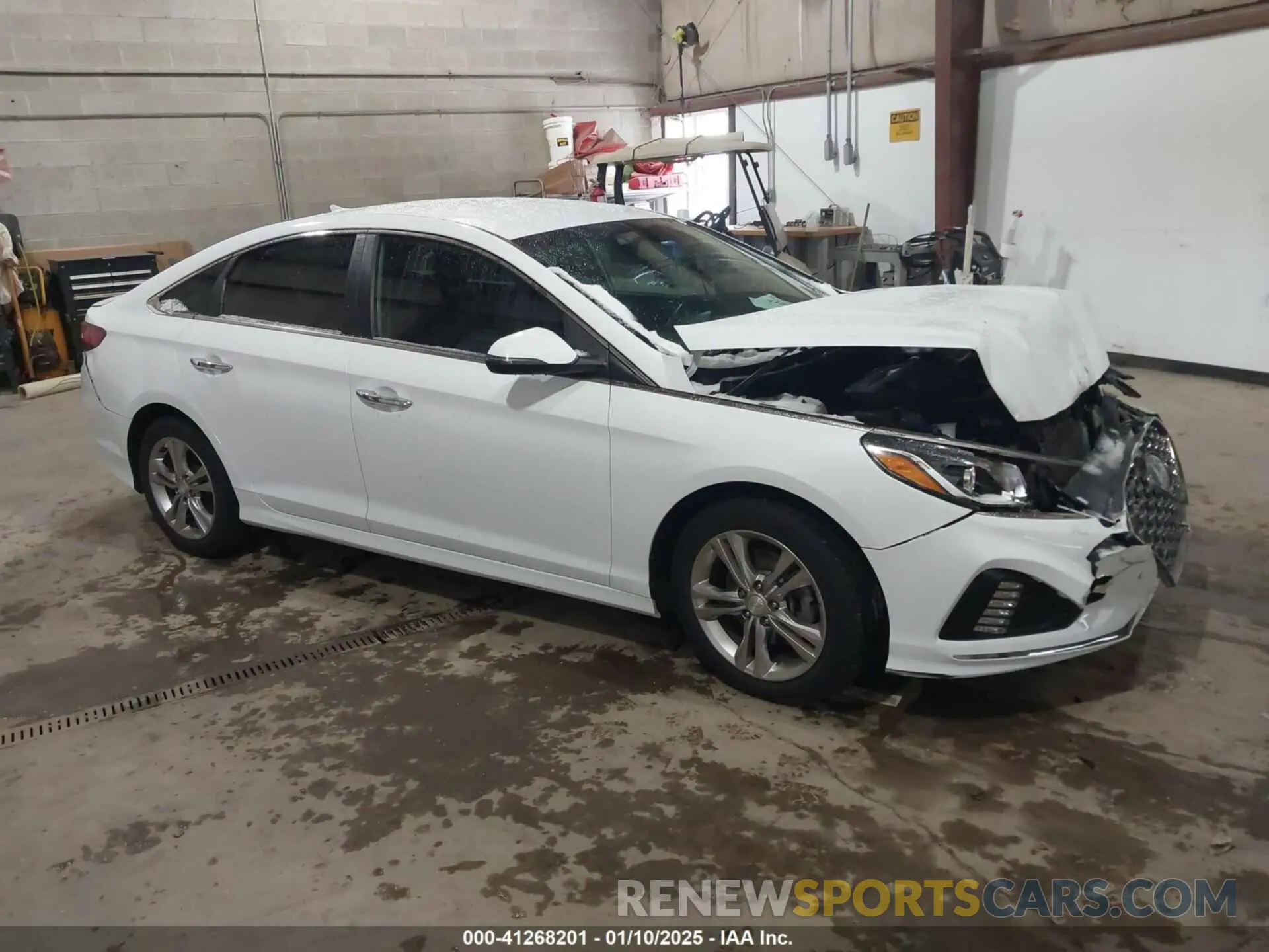 1 fotografías del automóvil dañado 5NPE34AF3KH736461 HYUNDAI SONATA 2019